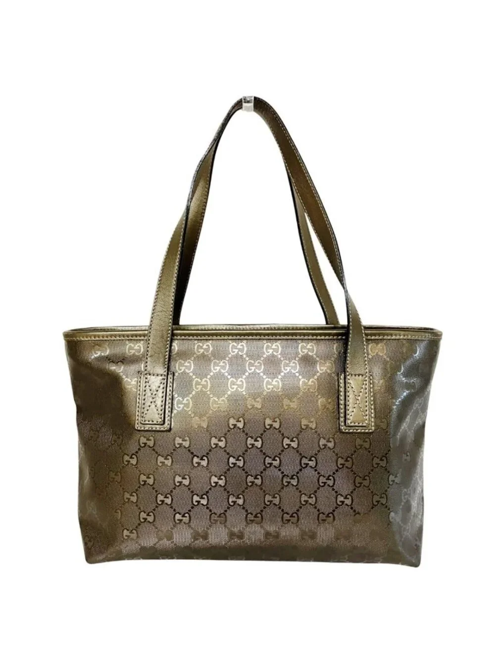 Gucci GG Supreme Tote Leather